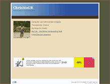 Tablet Screenshot of chrismagr.com